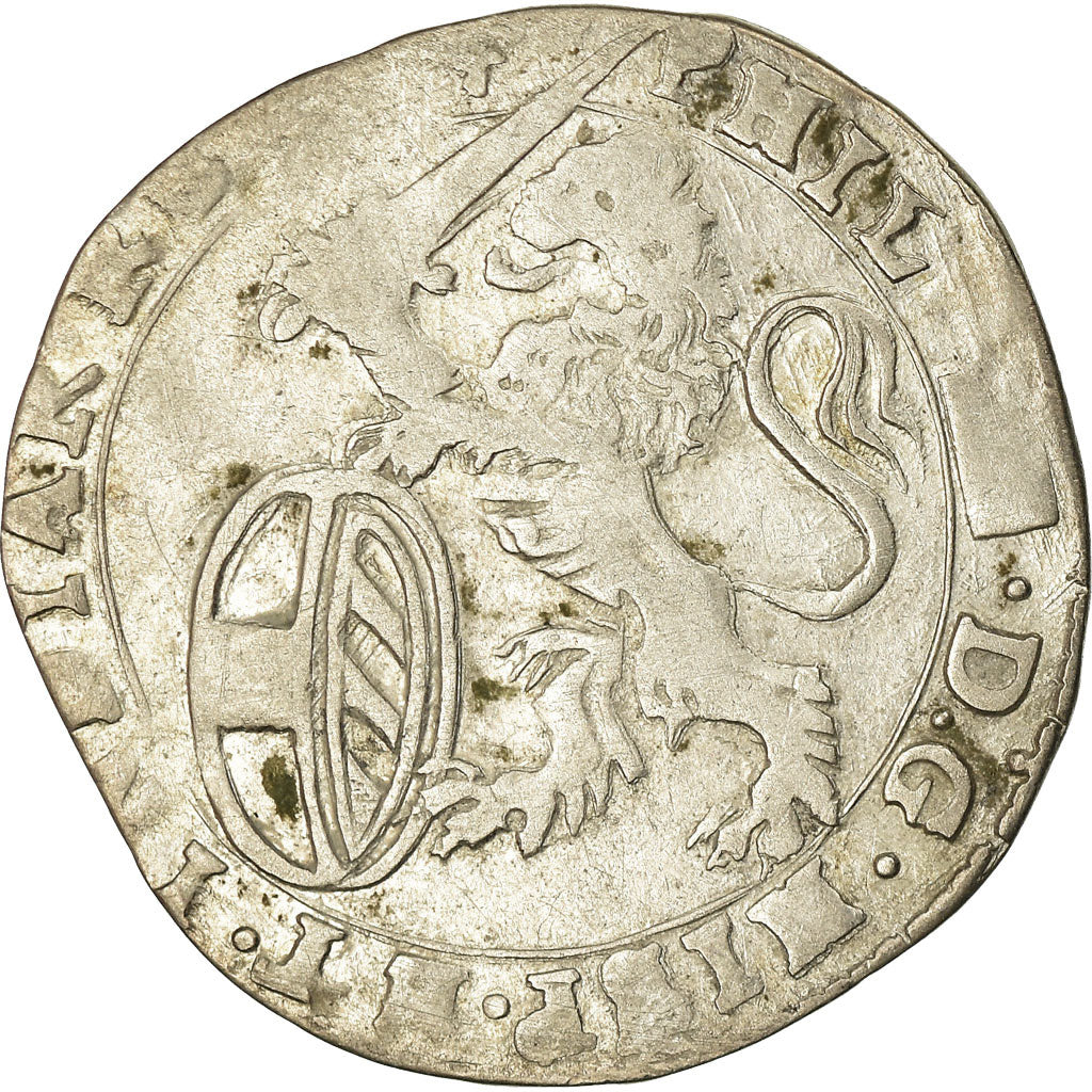 Coin, Spanish Netherlands, Flanders, Philip IV, Escalin, 1622, Bruges
