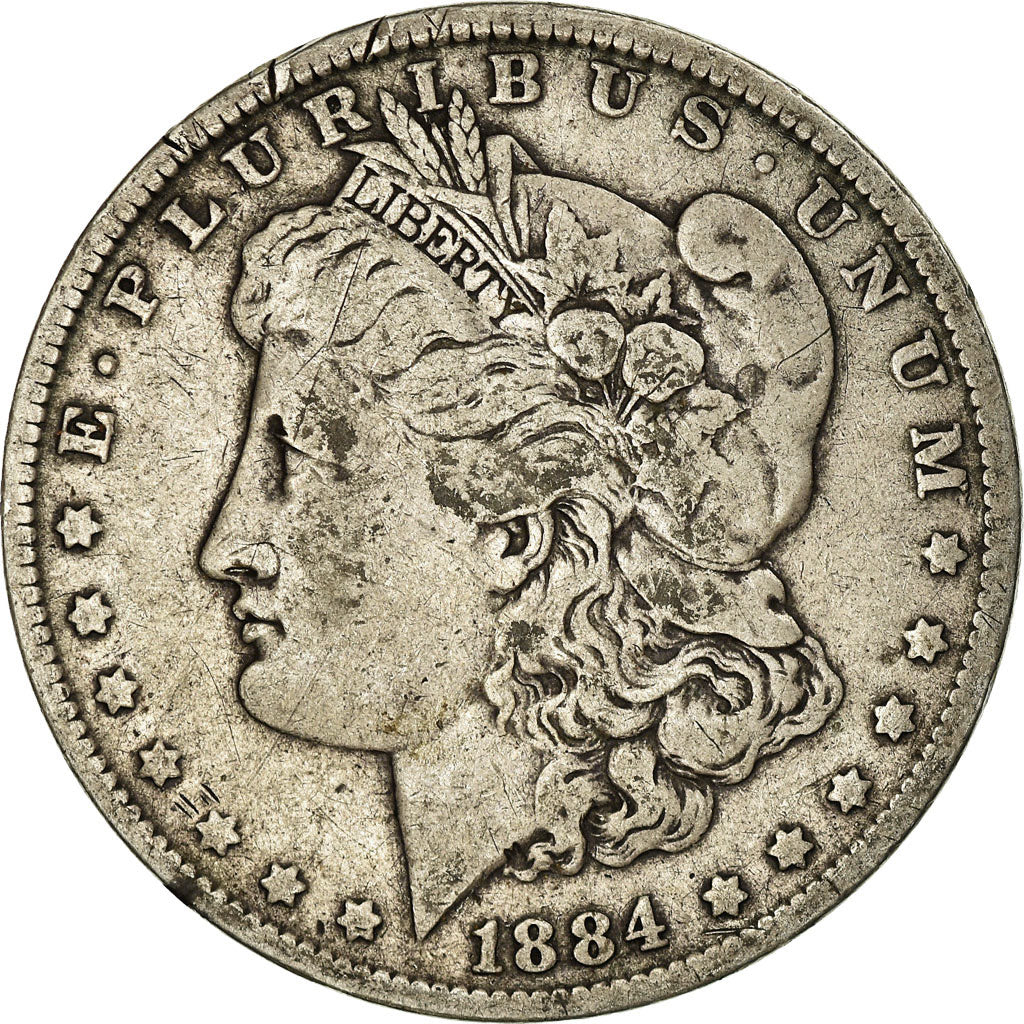 Moneta, Stati Uniti, Morgan Dollar, Dollar, 1884, U.S. Mint, New Orleans, MB