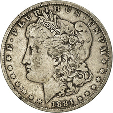Moneta, Stati Uniti, Morgan Dollar, Dollar, 1884, U.S. Mint, New Orleans, MB