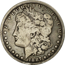 Münze, Vereinigte Staaten, Morgan Dollar, Dollar, 1887, U.S. Mint, New Orleans