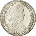 Moneda, Francia, Louis XIV, 1/2 Écu à la mèche longue, 1649, Saint-Lô, MBC