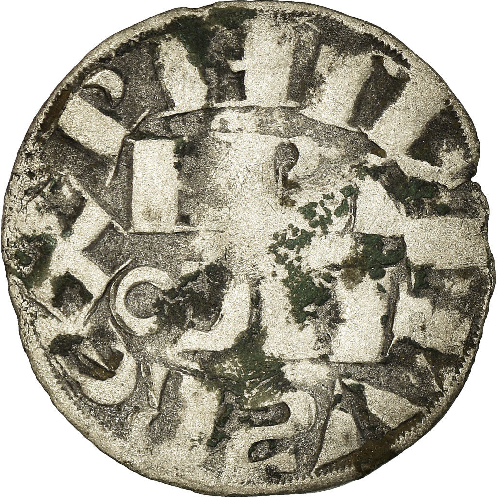 Coin, France, Louis VII, Denier Parisis, Paris, VF(30-35), Silver, Duplessy:145