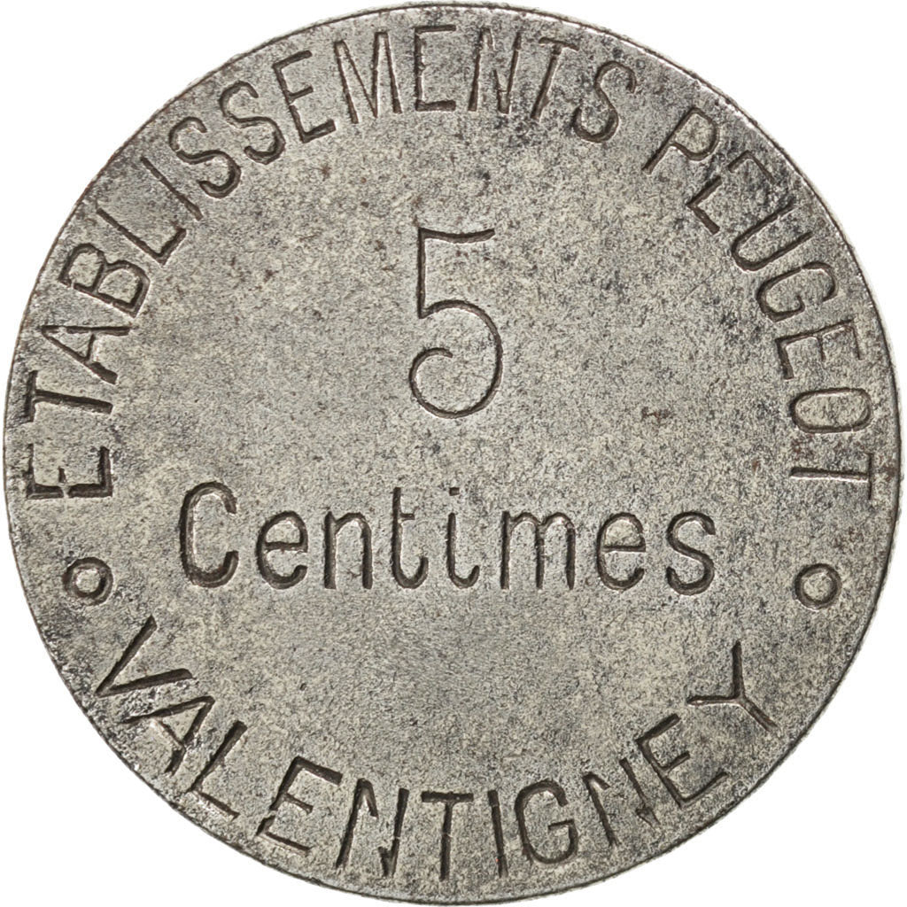 Coin, France, 5 Centimes, AU(55-58), Iron, Elie:10.1