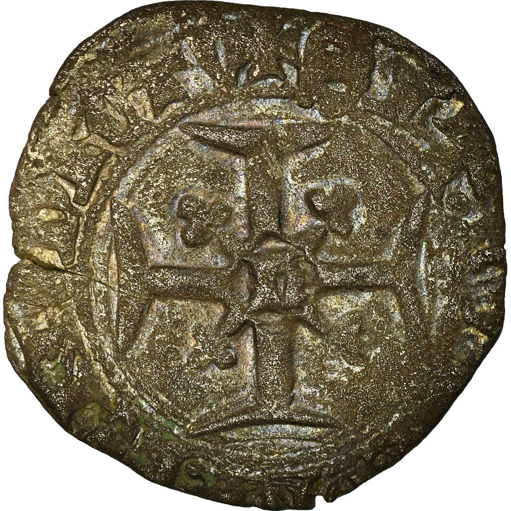 Moneda, Francia, Henri V, Niquet, Rouen, MBC, Vellón, Duplessy:441
