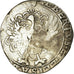 Coin, Spanish Netherlands, Albert & Isabella, Escalin, Tournai, VF(30-35)