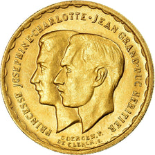 Coin, Luxembourg, 20 Francs, 1953, Brussels, MS(60-62), Gold, KM:M1