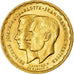 Coin, Luxembourg, 20 Francs, 1953, Brussels, MS(60-62), Gold, KM:M1
