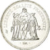 Coin, France, Hercule, 50 Francs, 1978, Paris, MS(64), Silver, KM:941.1