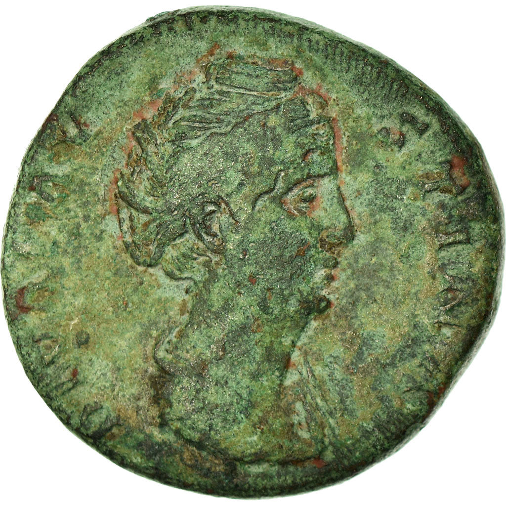 Coin, Faustina I, Sestertius, Roma, VF(20-25), Bronze, RIC:1120