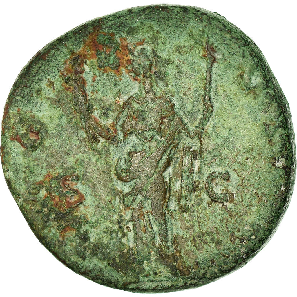 Coin, Faustina I, Sestertius, Roma, VF(20-25), Bronze, RIC:1120