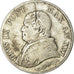 Monnaie, États italiens, PAPAL STATES, Pius IX, Lira, 1866, Roma, TB, Argent