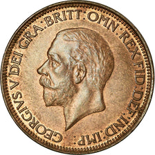 Coin, Great Britain, George V, 1/2 Penny, 1928, MS(60-62), Bronze, KM:837