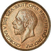 Coin, Great Britain, George V, 1/2 Penny, 1928, MS(60-62), Bronze, KM:837