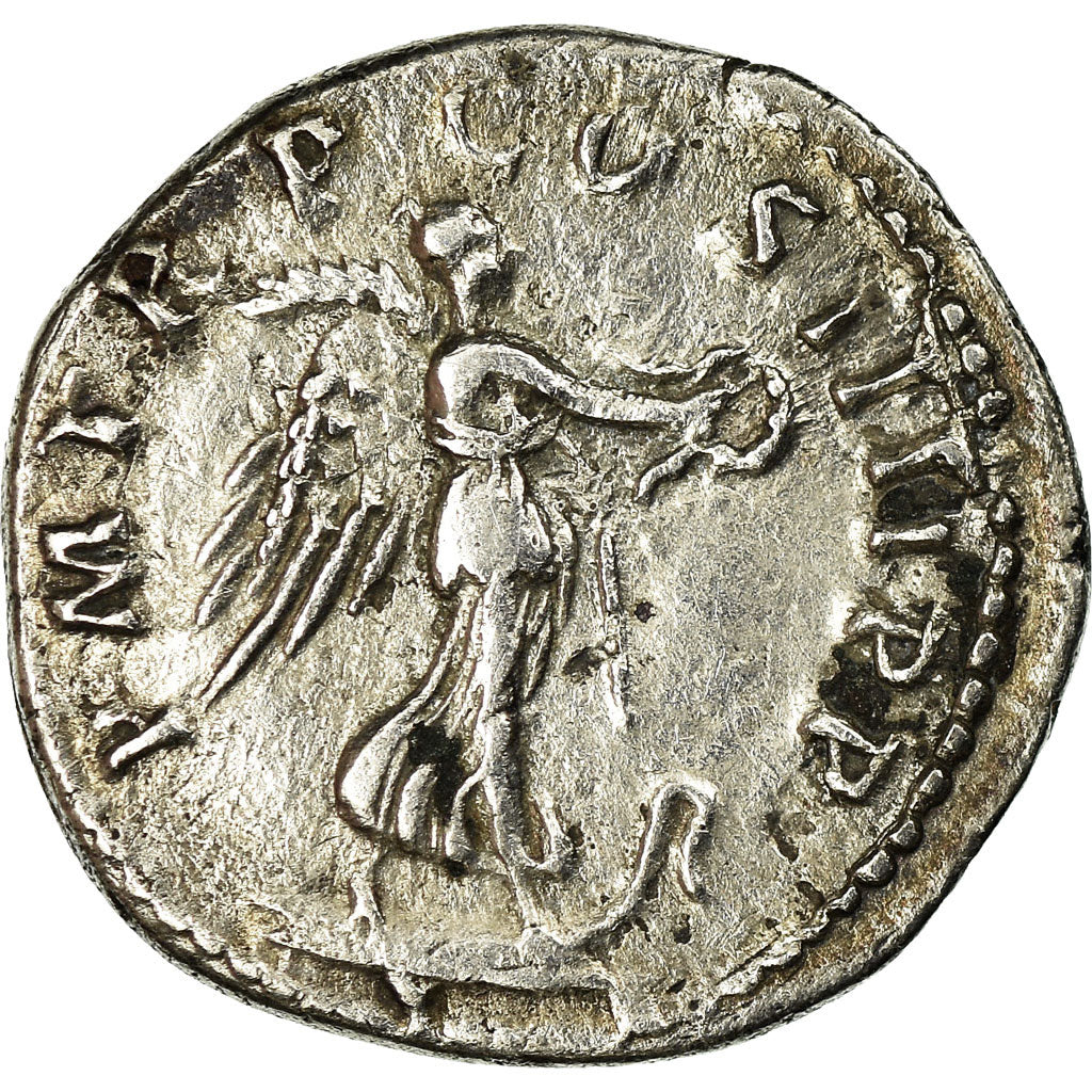 Coin, Trajan, Denarius, 102, Roma, Fourrée, EF(40-45), Silver