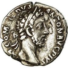 Monnaie, Commode, Denier, 184, Roma, Fourrée, TTB, Argent, RIC:82