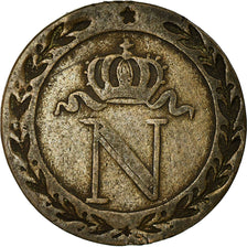 Monnaie, France, Napoléon I, 10 Centimes, 1808, Lille, Faux d'époque, TB+