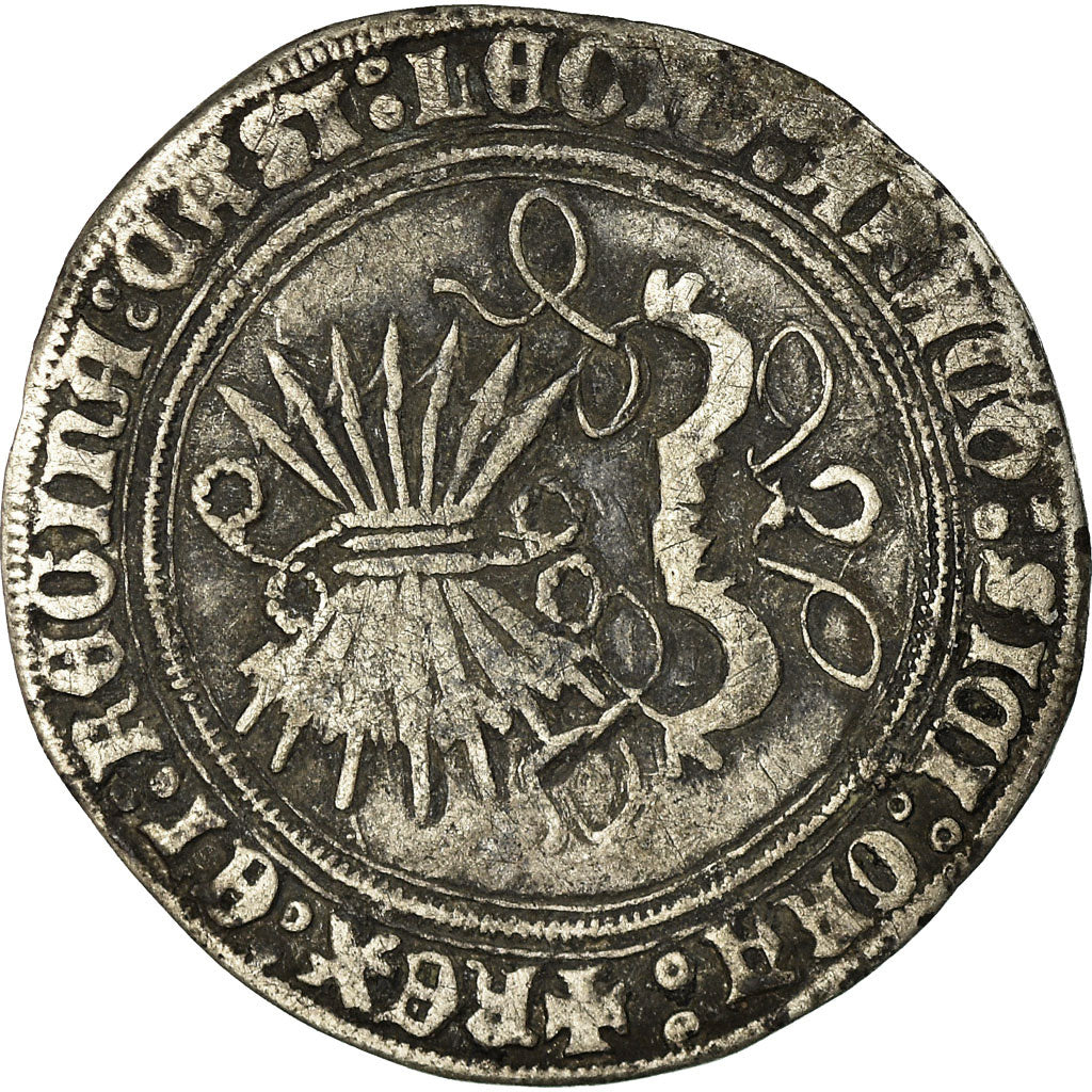 Coin, Spain, Castille and Leon, Fernando & Isabel, Real, Toledo, EF(40-45)