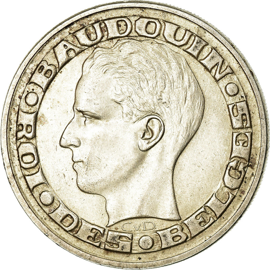 Coin, Belgium, 50 Francs, 50 Frank, 1958, AU(50-53), Silver, KM:150.1