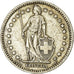 Coin, Switzerland, 2 Francs, 1957, Bern, EF(40-45), Silver, KM:21