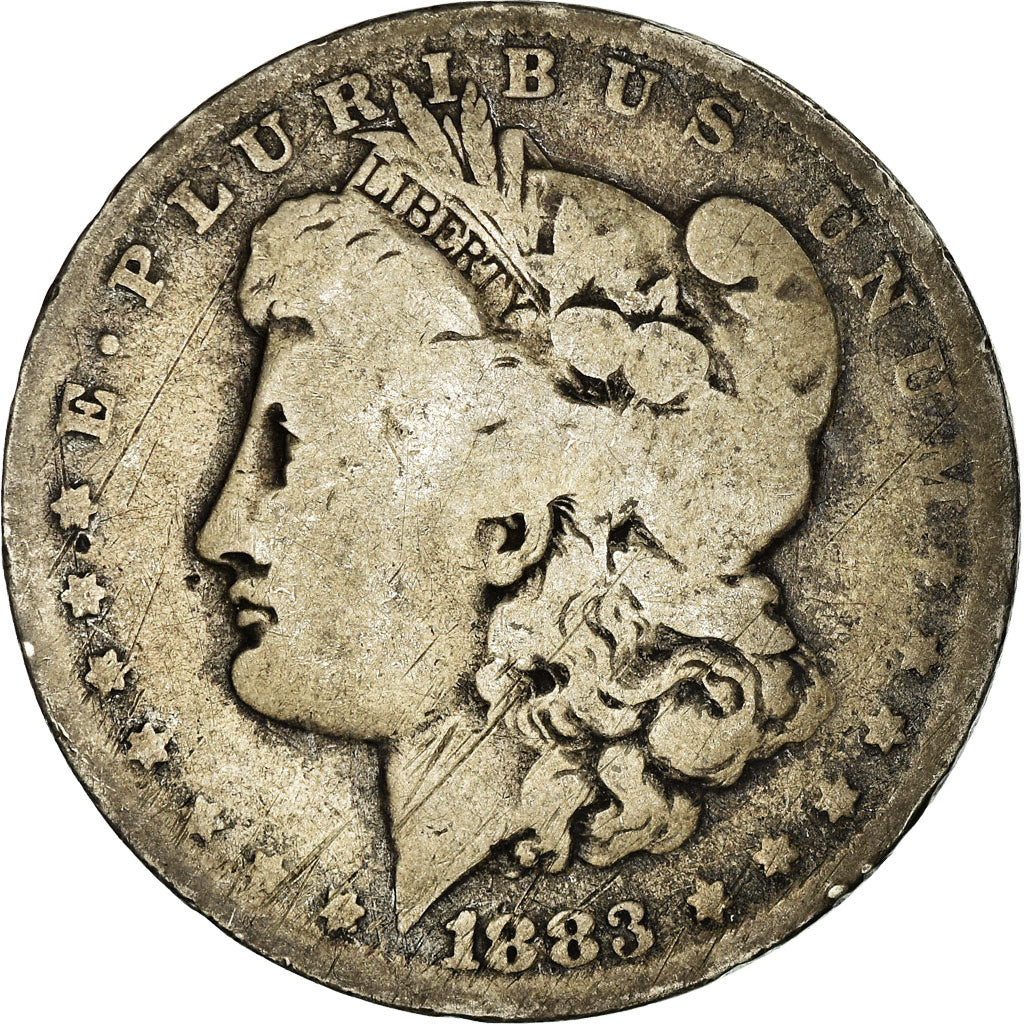 Coin, United States, Morgan Dollar, Dollar, 1883, U.S. Mint, New Orleans