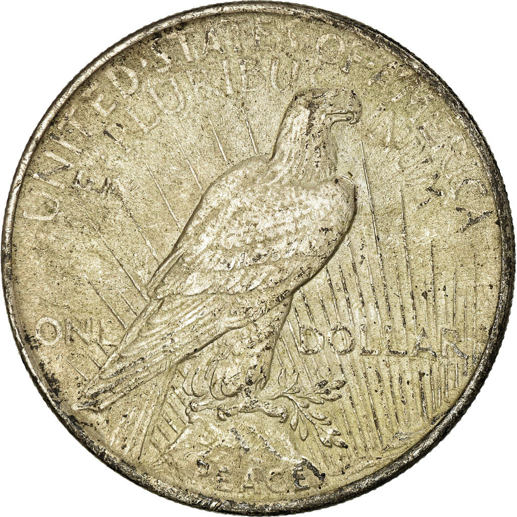 Coin, United States, Peace Dollar, Dollar, 1924, U.S. Mint, Philadelphia