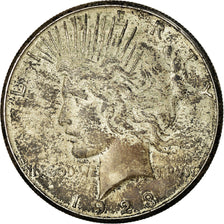 Coin, United States, Peace Dollar, Dollar, 1923, U.S. Mint, Philadelphia