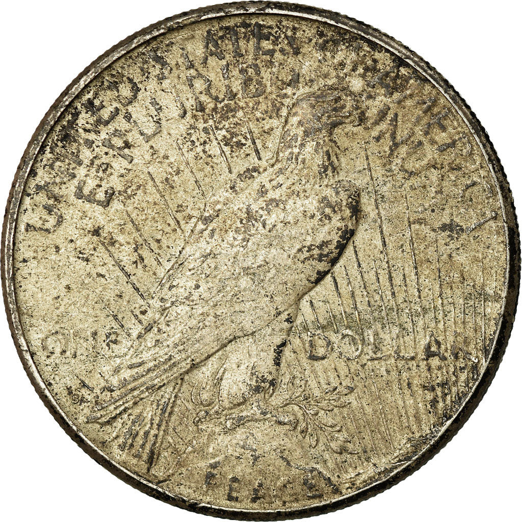 Coin, United States, Peace Dollar, Dollar, 1923, U.S. Mint, Philadelphia