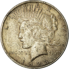 Coin, United States, Peace Dollar, Dollar, 1923, U.S. Mint, Philadelphia