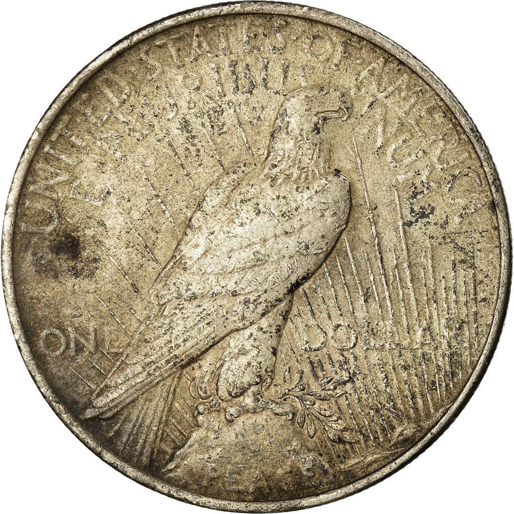 Coin, United States, Peace Dollar, Dollar, 1923, U.S. Mint, Philadelphia