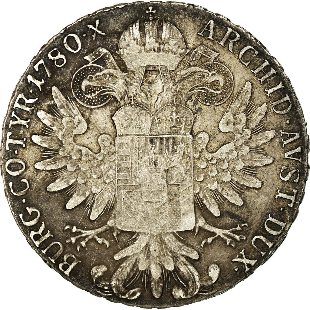 Coin, Austria, Joseph II, Thaler, 1780, Official restrike, EF(40-45), Silver