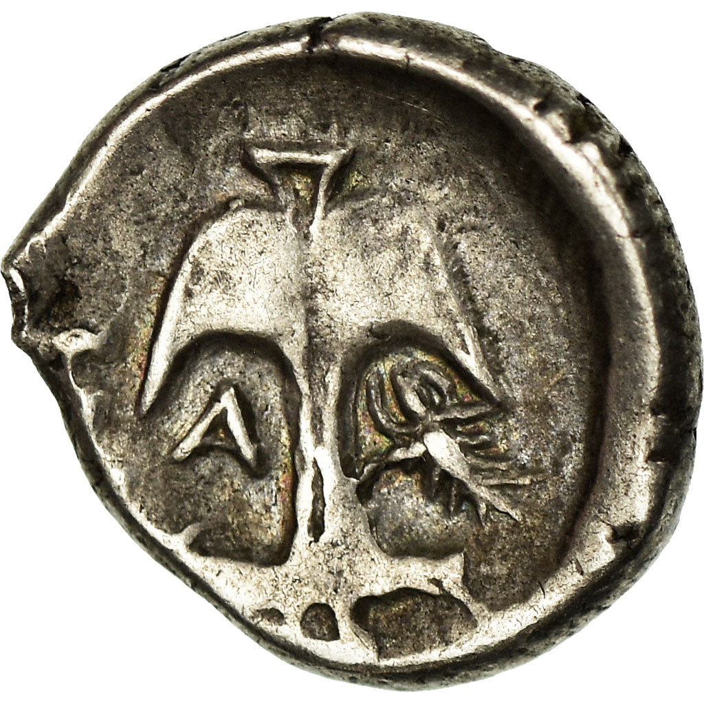 Moeda, Trácia, Apollonia Pontica, Apollo, Diobol, c. 350 BC, Apollonia