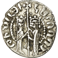 Coin, Armenia, Hetoum & Zabel, Tram, c. 1250, GENI, XF ENVT DAMAGE, EF(40-45)