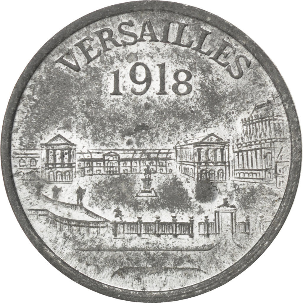 Monnaie, France, 5 Centimes, 1918, TTB, Zinc, Elie:10.1