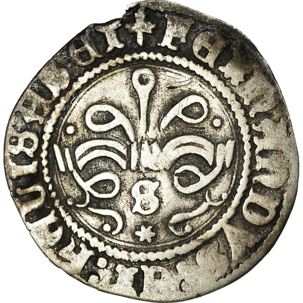 Coin, Spain, Ferdinand & Isabella, 1/2 Réal, Seville, EF(40-45), Silver