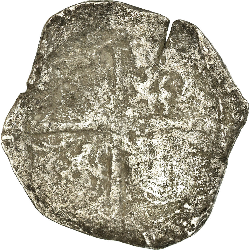 Coin, Spain, 4 Réales, Uncertain date, Uncertain Mint, COB, VG(8-10), Silver