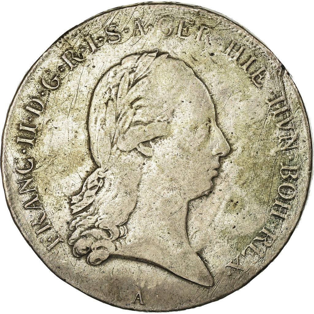Monnaie, Autriche, Franz II (I), Thaler, 1793, Vienna, TB+, Argent, KM:2158
