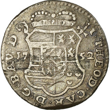 Coin, LIEGE, John Theodore, Escalin, 6 Sols, 1752, Liege, EF(40-45), Silver