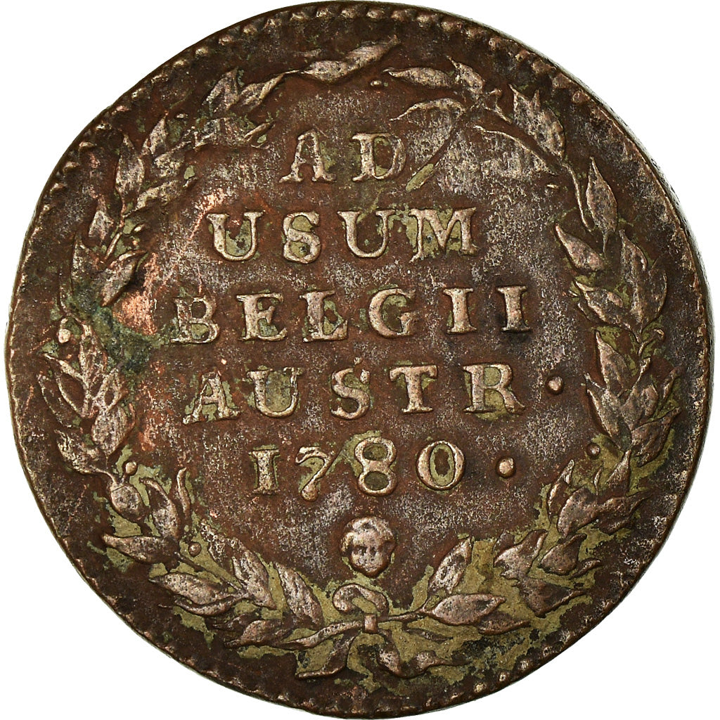 Coin, AUSTRIAN NETHERLANDS, Maria Theresa, 2 Liards, 2 Oorden, 1780, Brussels