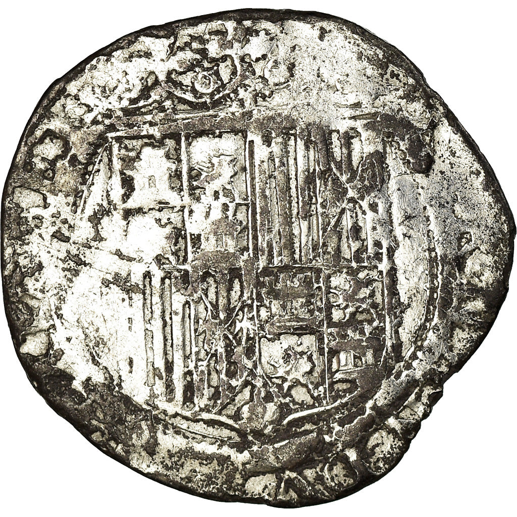 Coin, Spain, Fernando & Isabel, Real, Uncertain Mint, VF(20-25), Silver