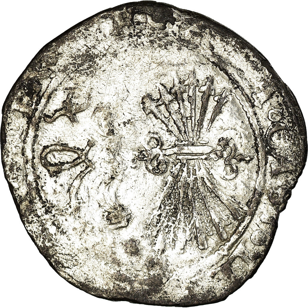Coin, Spain, Fernando & Isabel, Real, Uncertain Mint, VF(20-25), Silver