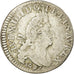 Moneta, Francja, Louis XIV, 4 Sols aux 2 L, 1692, Lille, VF(20-25), Srebro