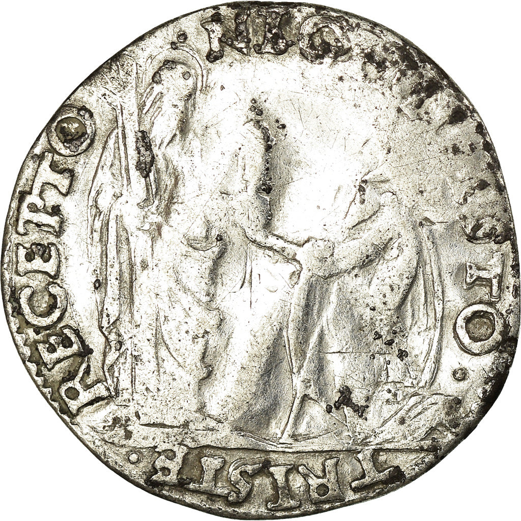 Moneda, Estados italianos, Francesco III Gonzaga, Giulio, Mantua, Very rare