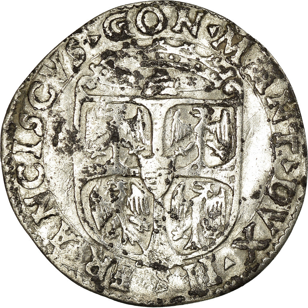 Moneda, Estados italianos, Francesco III Gonzaga, Giulio, Mantua, Very rare