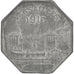 Moneta, Francia, 10 Centimes, 1918, BB, Zinco, Elie:10.2