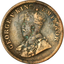 Moneta, INDIA - BRITANNICA, George V, 1/4 Anna, 1911, Calcutta, MB, Bronzo