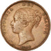 Coin, Great Britain, Victoria, Penny, 1844, VF(30-35), Copper, KM:739