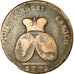 Coin, MOLDAVIA & WALLACHEA, Catherine II, 2 Para 3 Kopeck, 1774, Sadogura