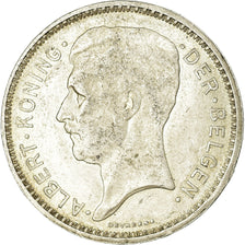 Coin, Belgium, 20 Francs, 20 Frank, 1934, EF(40-45), Silver, KM:104.1