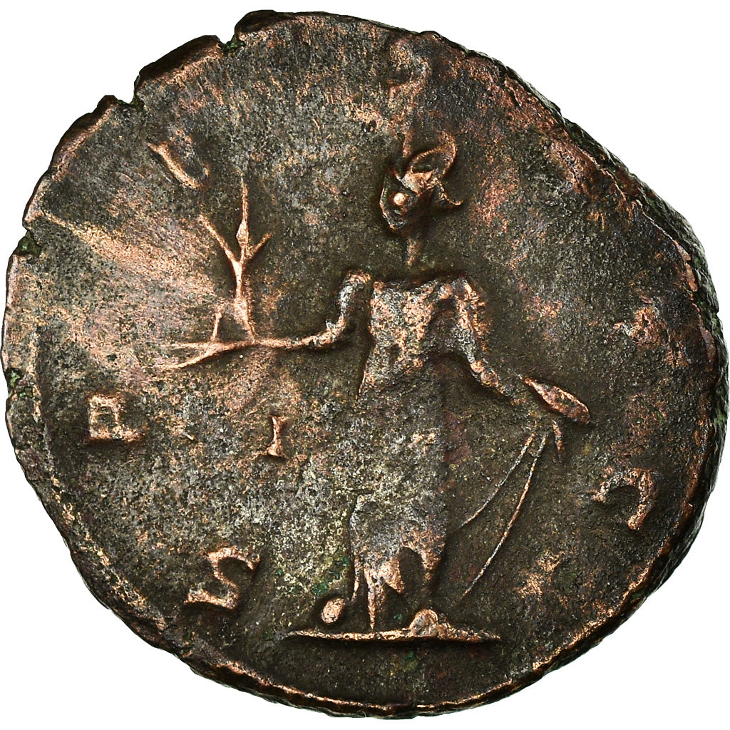 Coin, Claudius II (Gothicus), Antoninianus, 269, Siscia, EF(40-45), Billon