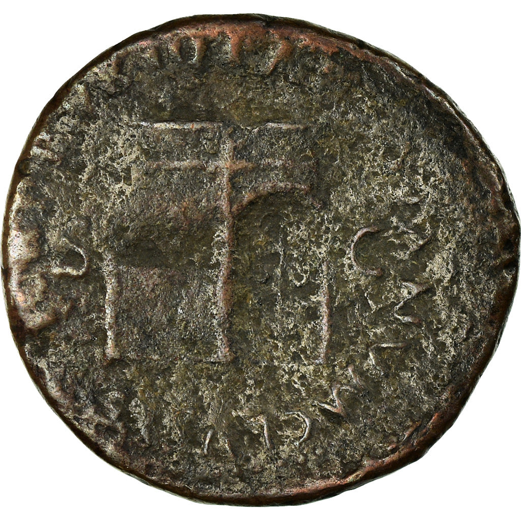 Coin, Nero, As, 65, Rome, F(12-15), Bronze, RIC:306